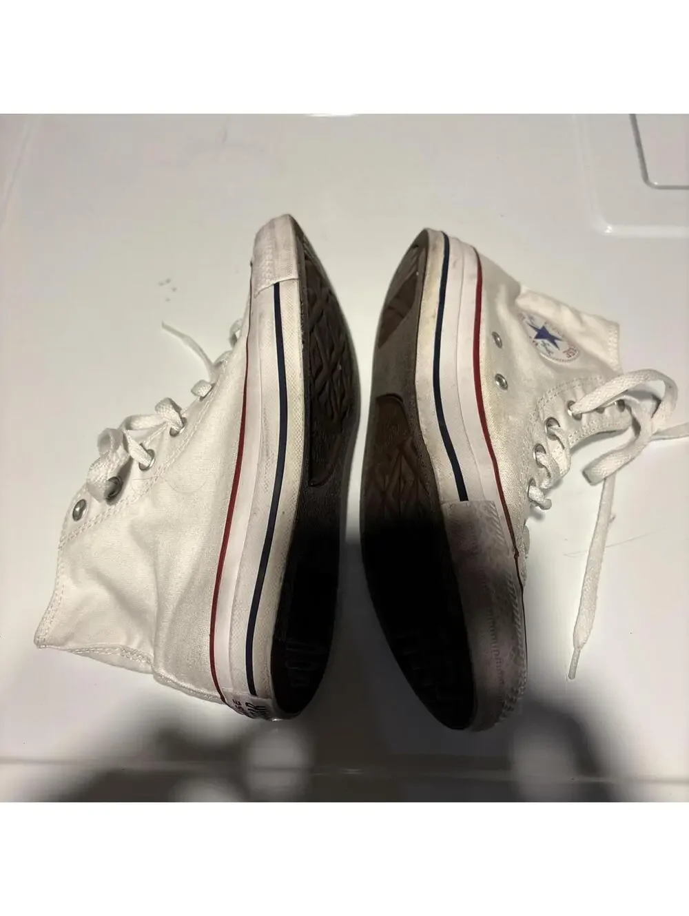 Converse Women's White Trainer - Picture 4 of 8
